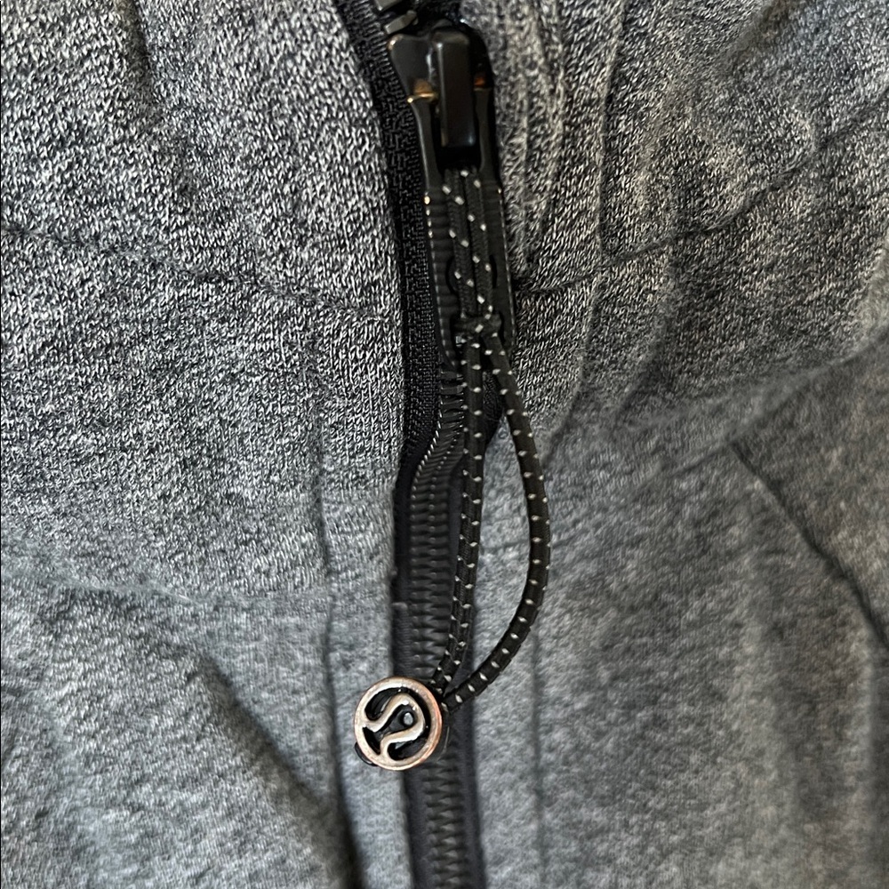 Lululemon full zip scuba hoodie heathered grey - Picture 7 of 12
